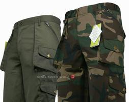 Pantaloni uomo militare follow me calzoni MULTITASCE mimetic