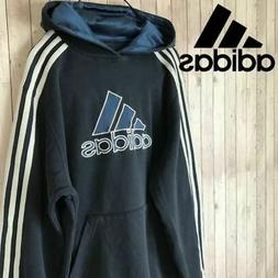 Adidas Parker Grande Logo Sideline Doppio Tasche