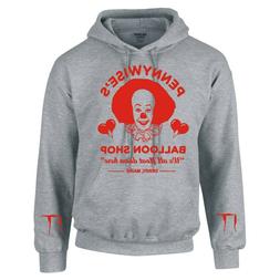 PENNYWISE'S " Pallone Negozio " Felpa con Cappuccio