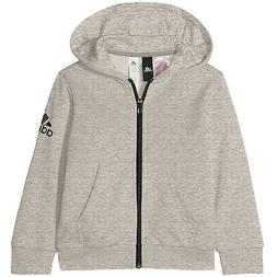 Adidas Performance Ragazzi Logo Manica Lunga Cerniera Intera