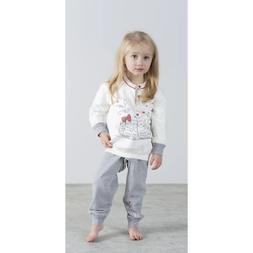 Pigiama bambina neonata invernale felpa Gary