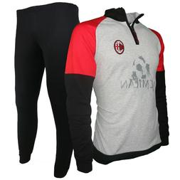 Pigiama bambino felpa A.C. MILAN 15069 PRODOTTO UFFICIALE ma