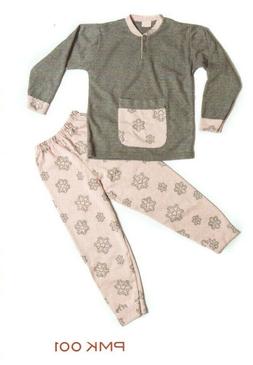 Pigiama Bimba Caldo Cotone Punto Milano Felpa Felpato Irge P