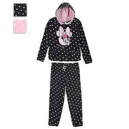 Pigiama invernale lungo donna Disney Minnie in pile felpa co