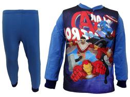 pigiama ragazzo lungo in felpa cotone AVENGERS marvel art. M