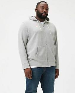 PLUS - FELPA Uomo LEVIS 56816 0000 UM ZIP UP MEDIUM GREY HTR