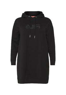 Fila Plus TEOFILA Oversized Hoody Dress Black