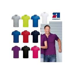 POLO RUSSELL UOMO JE566M MANICA CORTA STRETCH MEN