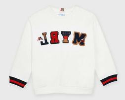 PULLOVER MAYORAL BABY SENZA CAPPUCCIO RICAMI