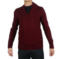Markup Pullover Maglione Chiuso Sciallato Trecce Invernale U