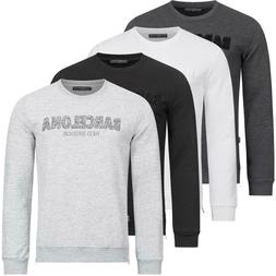 Redbridge Pullover Uomo Sweatshirt Sweater Maniche Lunghe Ma