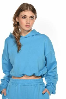 LUMINA ragazza donna felpa corta grigia  2768  taglia unica 