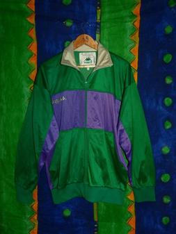 RARISSIMA FELPA ROBE DI KAPPA TRACK TOP MADE IN ITALY 80'S T
