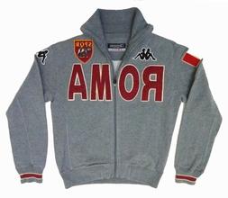 Rarissima Felpa Kappa Roma calcio "Montella" cotone felpato 