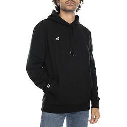 New era ribbed flag hoody - black - felpa con cappuccio uomo