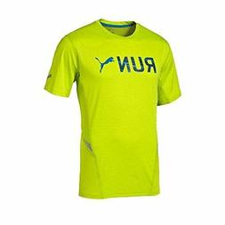 Puma Run S/S Tee Maglietta Running, Uomo