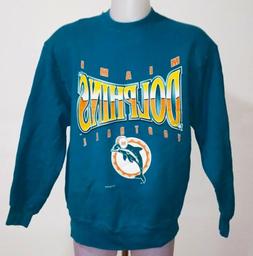 Salem rare Miami Dolphins NFL 1994 Crewneck Felpa Vintage fo