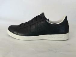 scarpa uomo sneakers con logo in pelle