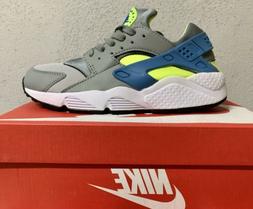 Scarpe Nike AIR MAX Huarache Silver Blue Marine Yellow N 41 