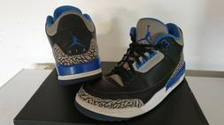scarpe da uomo, Air Jordan retro 3, colore nero, numero 41