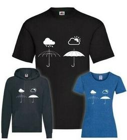 Schirmwetter T-Shirt/Pullover / Felpa con Cappuccio