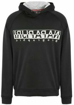 SCONTO 20% NAPAPIJRI FELPA MICRO PILE NERO CAPPUCCIO TANAINA