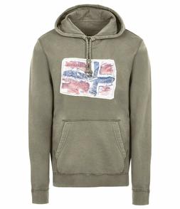 SCONTO 50% NAPAPIJRI FELPA CHIUSA CAPPUCCIO BABOS HOOD N0YGP