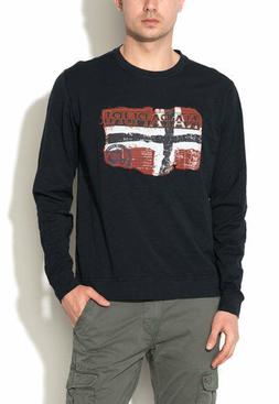 SCONTO 50% NAPAPIJRI FELPA GIROCOLLO BURBAK NOYG6I XXL MAGLI