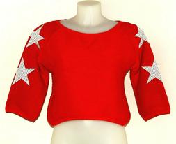 SCONTO 50% DENNY ROSE FELPA MAGLIA COTONE 46DR61019 MAGLIONE