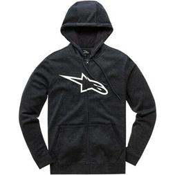 ALPINESTARS senza Et&agrave; II Pile Felpa con Cappuccio Nero/Bian