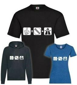 Senza Limiti Segno Traffico Autobahn Like T-Shirt/Pullover /