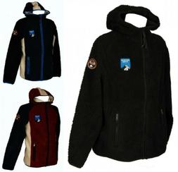 SG Giaccone giacca giubbotto felpa uomo con cappuccio zip e 