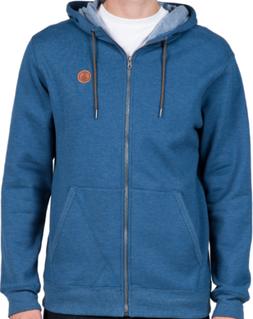 Volcom Singolo Pietra Felpa con Zip e Cappuccio/Giacca Cappu