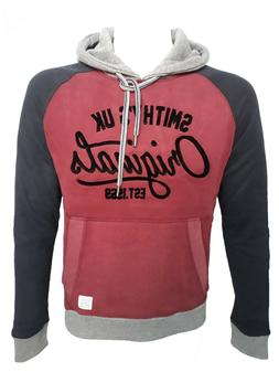 Smithy's Felpa Uomo Girocollo con cappuccio tg L Cotone felp