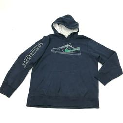 Nike Sneakerhead Felpa Pullover Ragazzi Taglia XL 18-20 Blu 