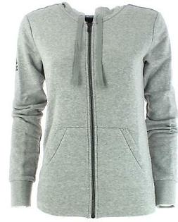 ADIDAS SOLID FZ FELPA DONNA ZIP GRIGIA S97086