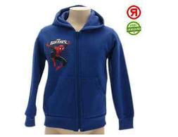 SPIDERMAN FELPA CON ZIP ORIGINALE DA NEGOZIO CON CARTELLINO 