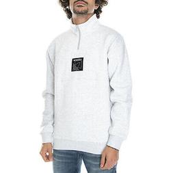 Adidas spirit icon hooded sweatshirt - light grey - felpa co