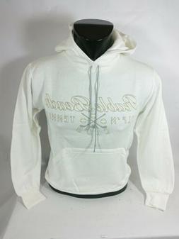 KAPPA sport Felpa con Cappuccio  Tg S bianca vintage anni 80