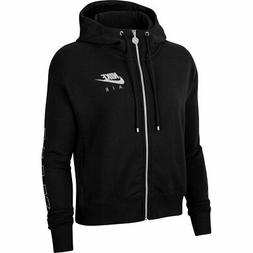 Nike Sportswear Air Fz  Felpa Con Cappuccio Nero Donna