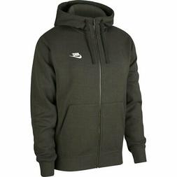 Nike Sportswear Club  Felpa Con Cappuccio Verde Uomo