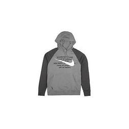 Nike Sportswear Swoosh Uomo Felpa Grigio WR760