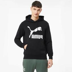 PUMA SPORTWEAR FELPA CLASSICS LOGO con Cappuccio Cotone garz