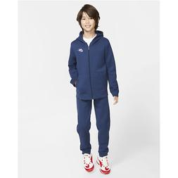NIKE SPORTWEAR TUTA RAGAZZO IN FRENCH TERRY FULL ZIP CON CAP
