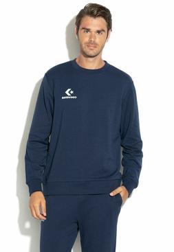 Converse Stella Gallone Grafico Girocollo Uomo Blu Solido Ac