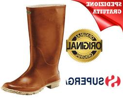 STIVALI SUPERGA MARRONE IN GOMMA