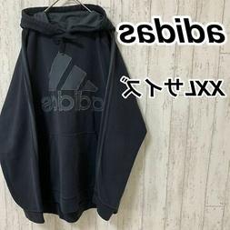 Adidas Sudare Parker Tre Righe Logo Ricamato Grande Pullover