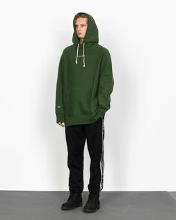 Champion Super Oversize Reverse Tessere Felpa Uomo Verde Abb