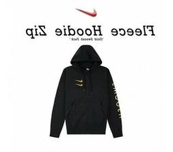Nike Swoosh Hoodie Fullzip Fleece Metallic DC2582 010