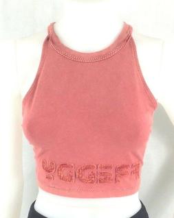 FREDDY t-sh canotta corta top scollo donna ragazza stock spo